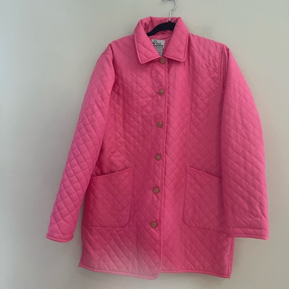 Lilly Pulitzer woman’s Quilted Pink Jacket/Coat - Picture 2 of 12